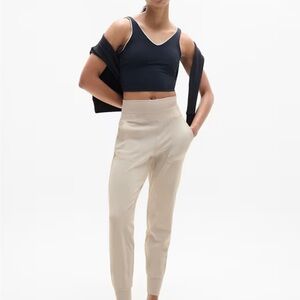 Athleta Venice High Rise Jogger Pant in Camel Medium Tall